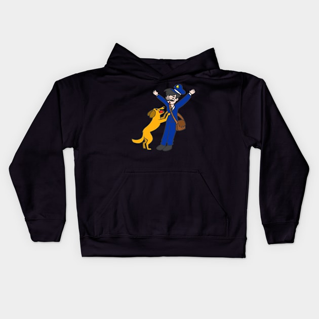 POSTMAN Kids Hoodie by KK-Royal